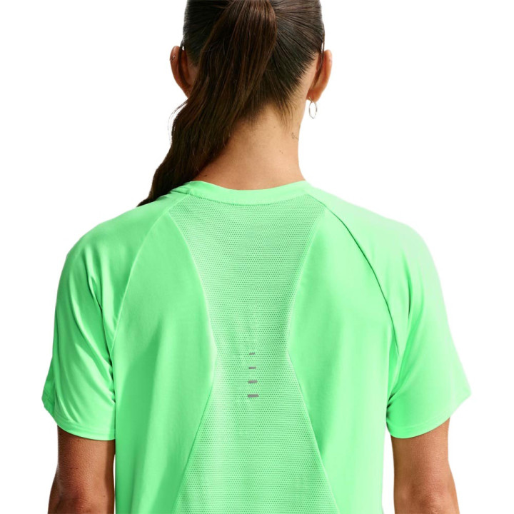 Nike T-shirt Running Swift Df Verde Grigio Donna