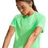 Nike T-shirt Running Swift Df Verde Grigio Donna