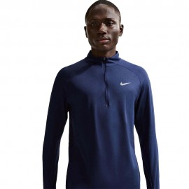 Nike T-Maglia Running Stride Midnight Navy Uomo