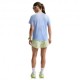 Nike T-shirt Running Swift Df Blu Argento Donna