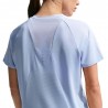 Nike T-shirt Running Swift Df Blu Argento Donna