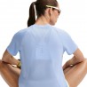 Nike T-shirt Running Swift Df Blu Argento Donna