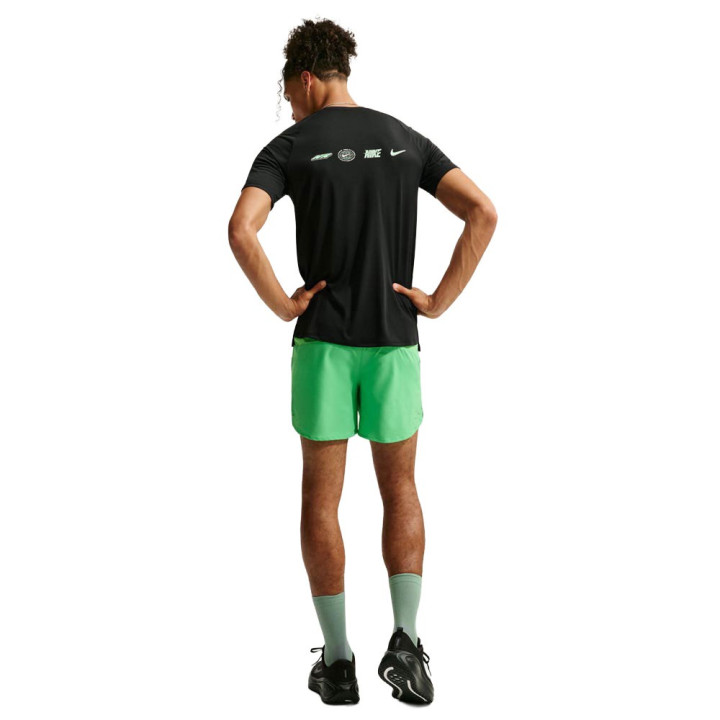 Nike T-shirt RunningStride Adv Unstp Nero Uomo