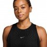 Nike Canotta Aero-Fit Swift Nero Verde Donna