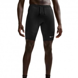 Nike Half Tight Stride Nero Argento Uomo