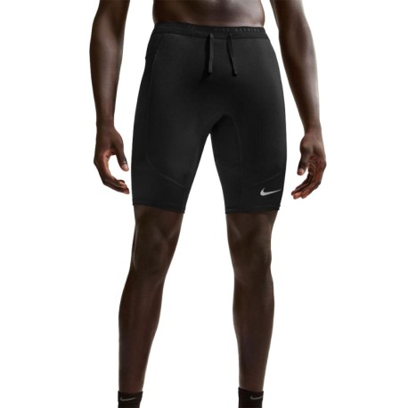 Nike Half Tight Stride Nero Argento Uomo