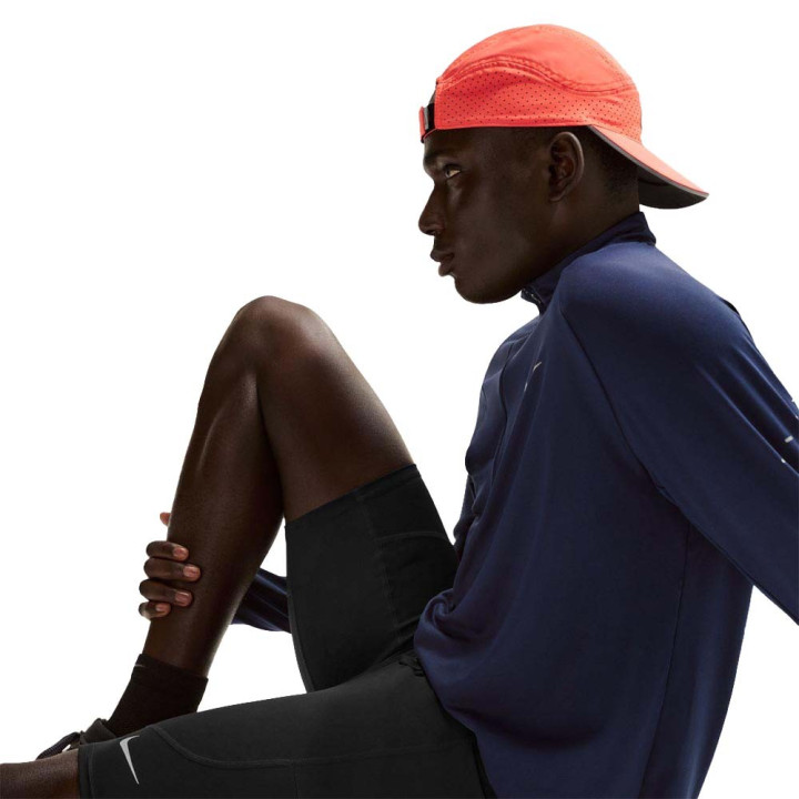 Nike Half Tight Stride Nero Argento Uomo