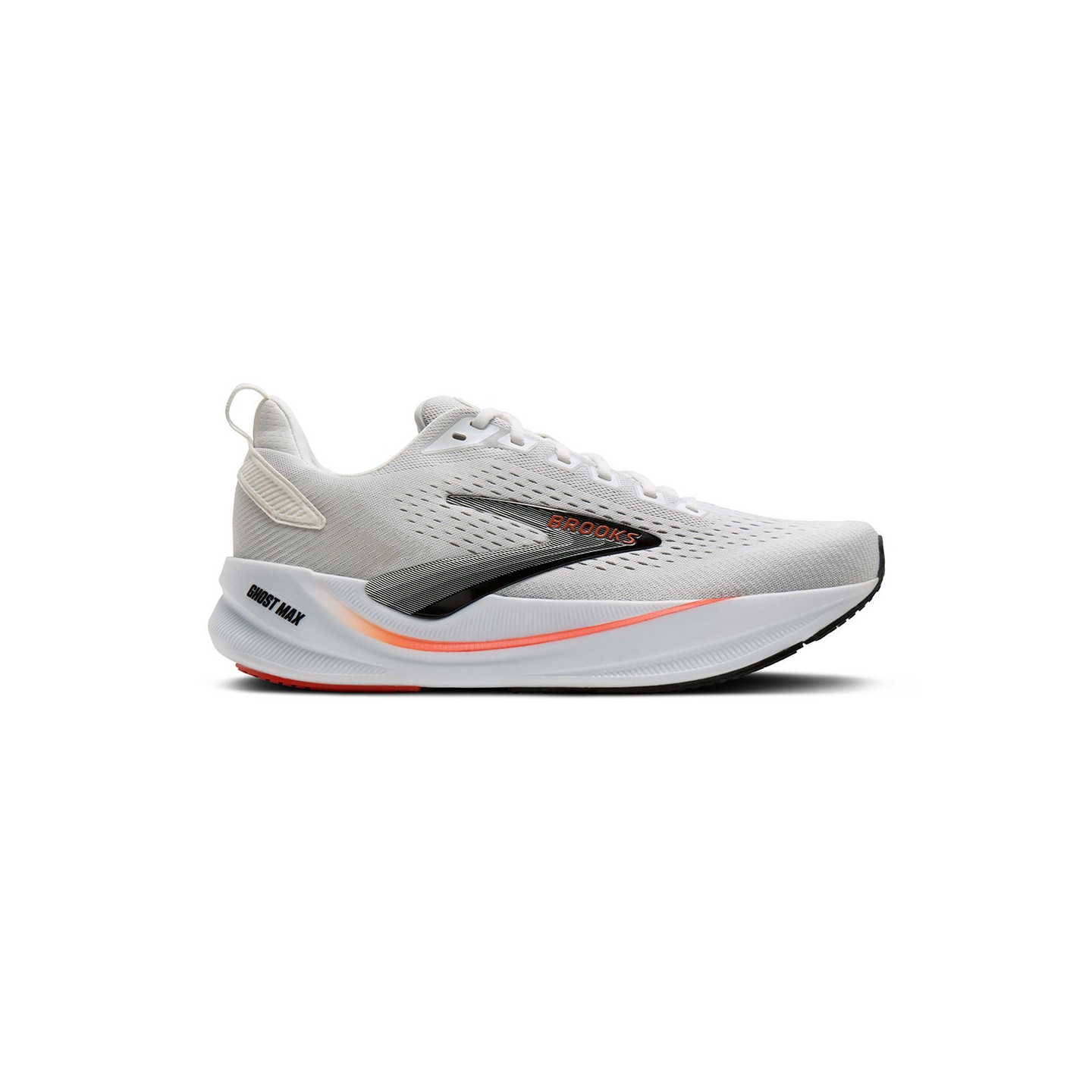 Brooks Uomo Bianco Ghost Max 4 M - Scarpe Running - Immagine 2