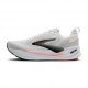 Brooks Ghost Max 4 Bianco Nero Rosso - Scarpe Running Uomo