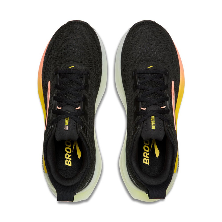 Brooks Glycerin 23 Nero Peach - Scarpe Running Donna