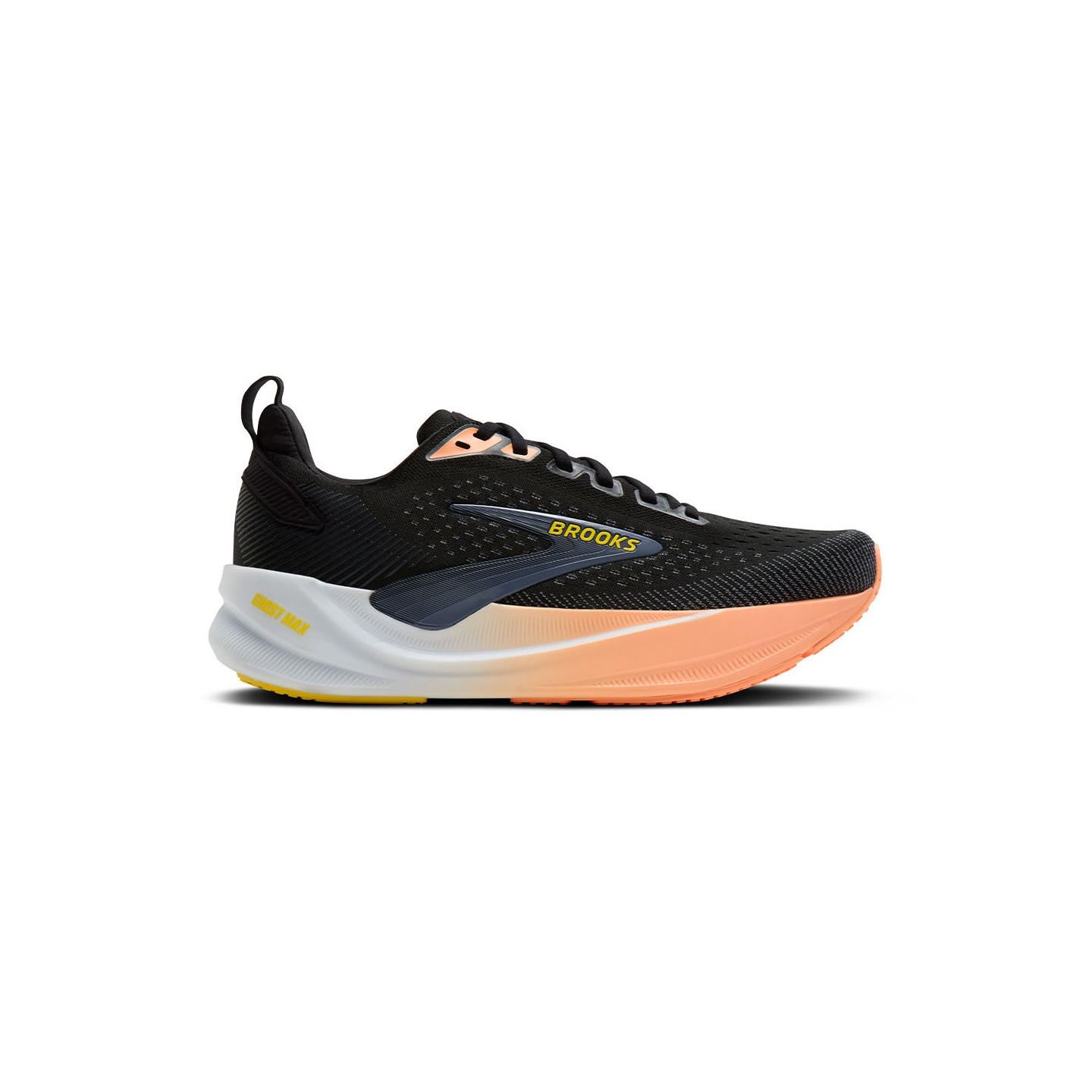 Scarpe Brooks Ghost Max 4 Nero Arancione AW26 Donna, Taglia 40,5 - EUR - Immagine 3