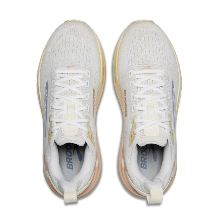 Brooks Ghost Max 4 Bianco Rose - Scarpe Running Donna