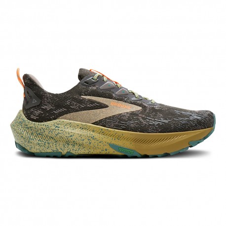 Brooks Ghost Trail Grigio Arancio Oroenmist - Scarpe Trail Running Donna