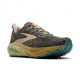 Brooks Ghost Trail Grigio Arancio Oroenmist - Scarpe Trail Running Donna