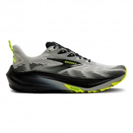 Brooks Ghost Trail Grigio Nero Nightlife - Scarpe Trail Running Uomo