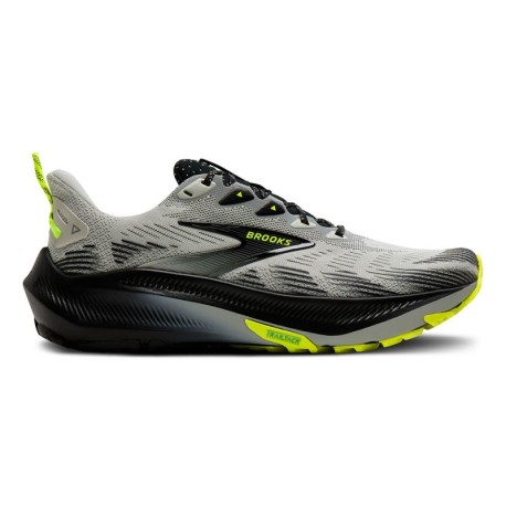 Brooks Ghost Trail Grigio Nero Nightlife - Scarpe Trail Running Uomo