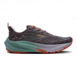 Brooks Ghost Trail Shark Jade Arancio - Scarpe Trail Running Donna