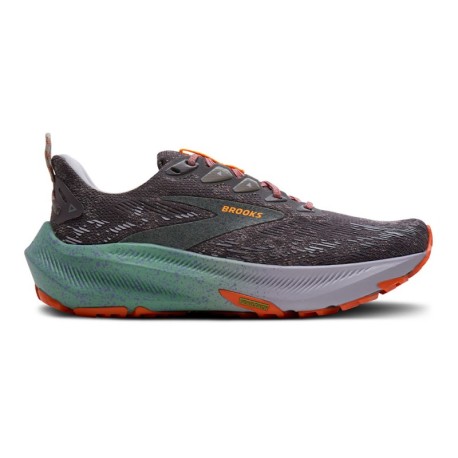 Brooks Ghost Trail Shark Jade Arancio - Scarpe Trail Running Donna