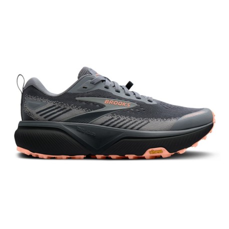 Brooks Cascadia 20 Grigio Grigio Peach - Scarpe Trail Running Donna