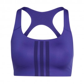 ADIDAS Optime Reggiseno Sportivo Medium Supp Blu Donna