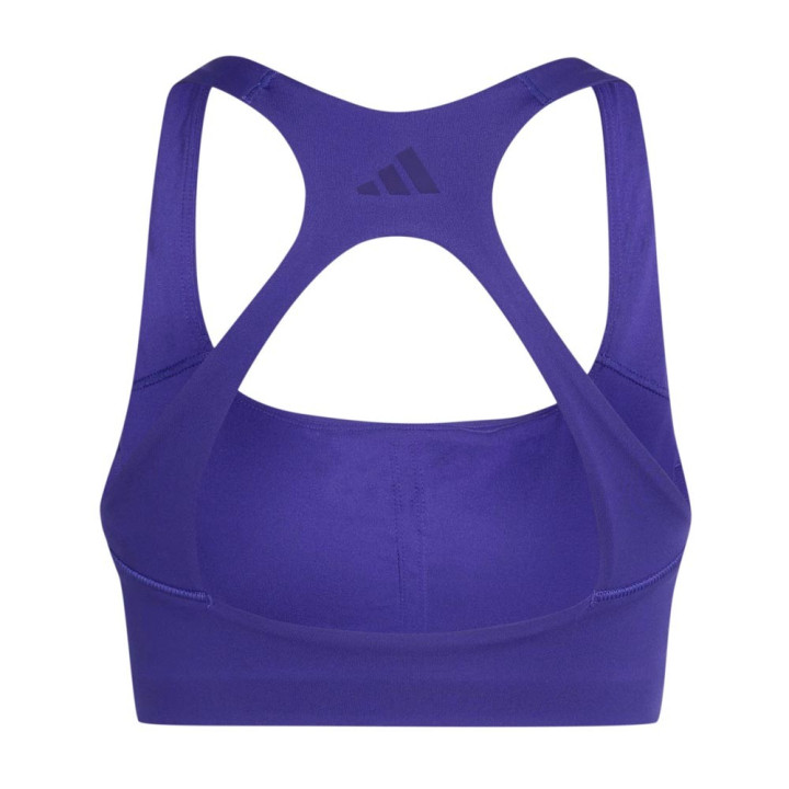 ADIDAS Optime Reggiseno Sportivo Medium Supp Blu Donna