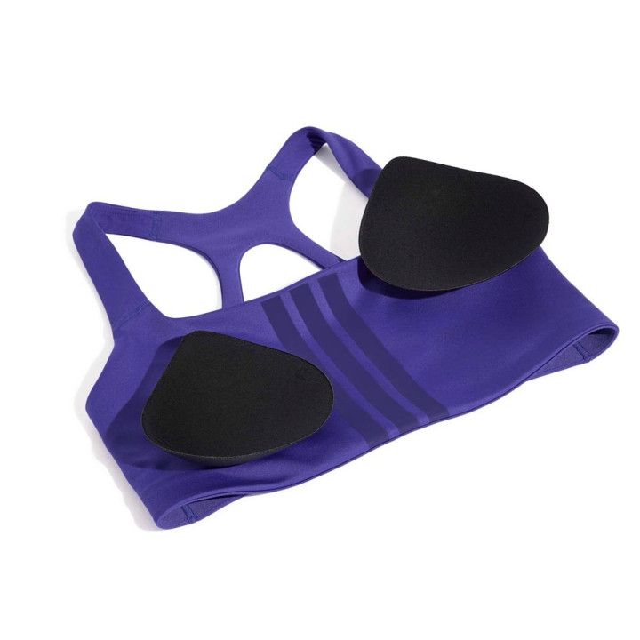 ADIDAS Optime Reggiseno Sportivo Medium Supp Blu Donna