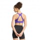 ADIDAS Optime Reggiseno Sportivo Medium Supp Blu Donna