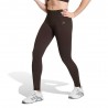 ADIDAS Leggings Palestra Tight Scrunch Marrone Donna