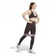 ADIDAS Leggings Palestra Tight Scrunch Marrone Donna