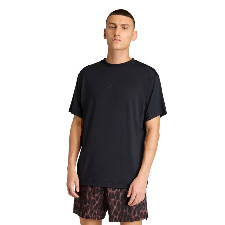 ADIDAS Maglietta Palestra Motion Nero Uomo