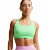 Nike Swift Reggiseno Sportivo Swift Verde Argento Donna