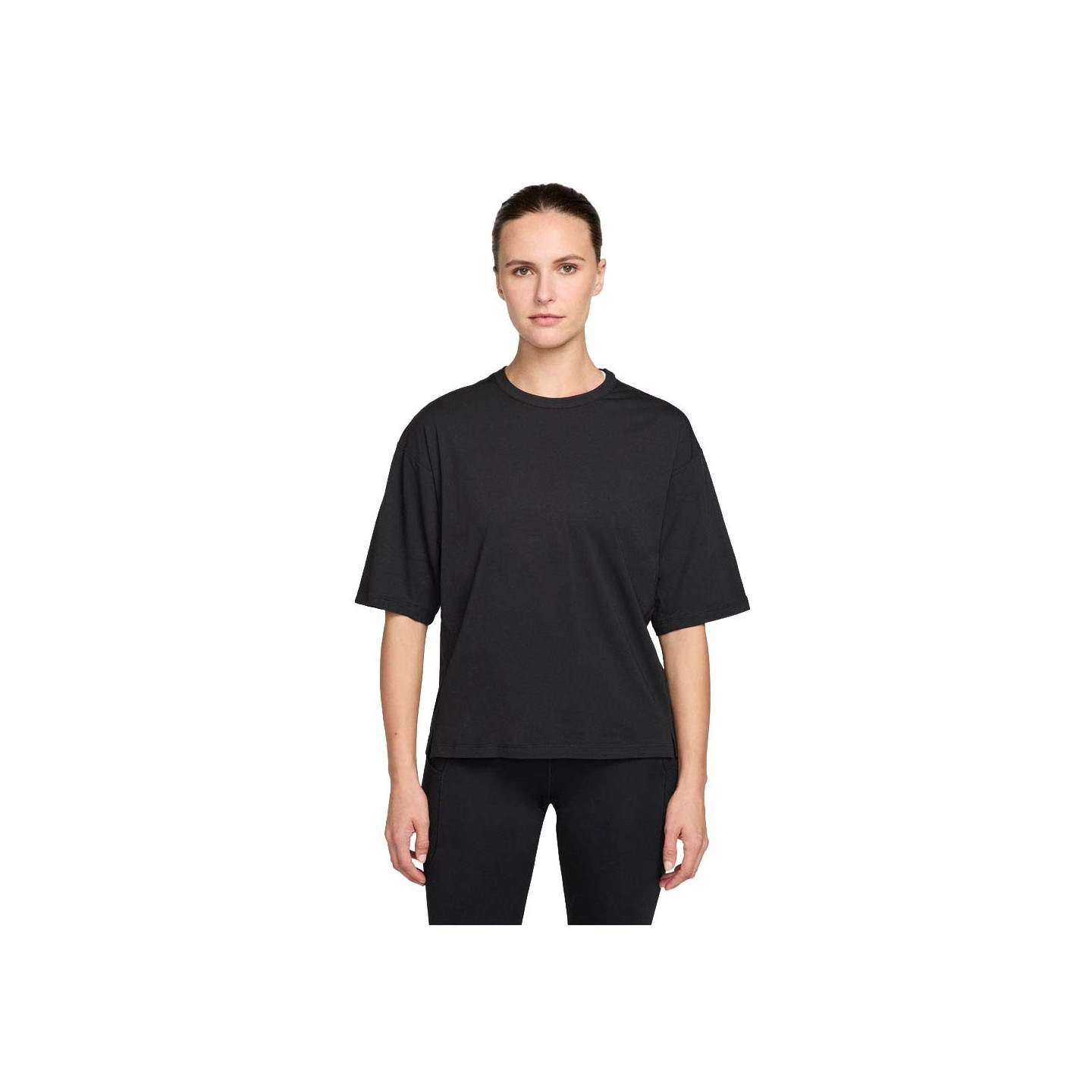 Nike 24.7 T-shirt Palestra Nero Donna S