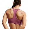 Nike Swoosh Reggiseno Sportivo Medium Support Bordeaux Donna
