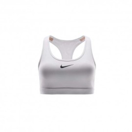 Nike Swoosh Reggiseno Sportivo Medium Support Bianco Donna
