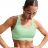 Nike Swoosh Reggiseno Sportivo Medium Support Giallo Donna