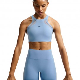 Nike Universa Reggiseno Sportivo Azzurro Donna