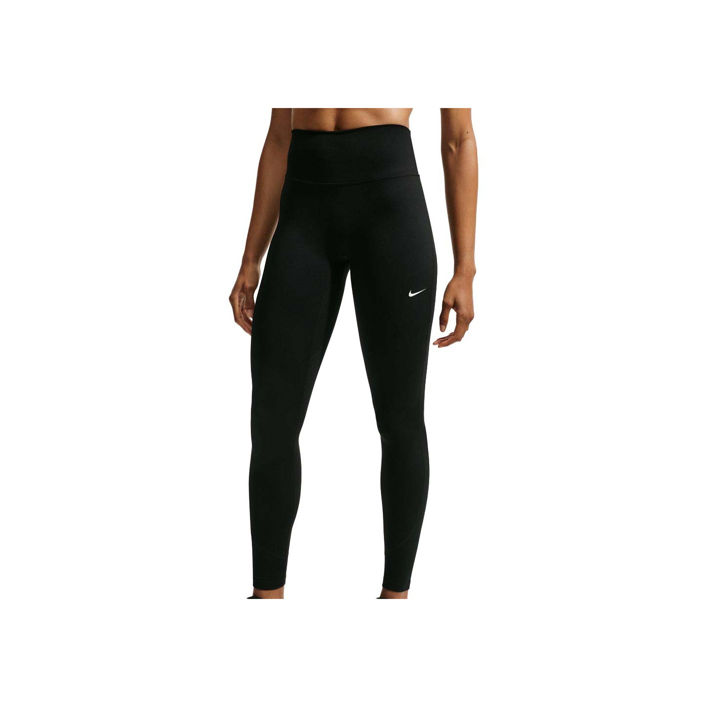 Nike Donna Nero One Big Logo W - Leggings - Immagine 2