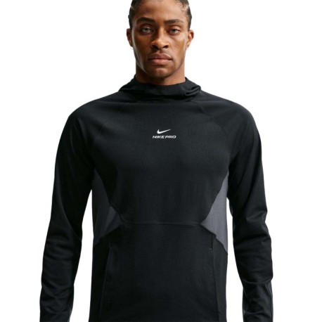 Nike Pro Felpa Palestra Midlayer Nero Uomo