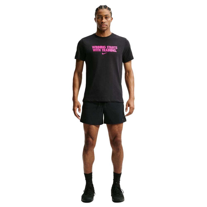 Nike Maglietta Palestra Graphic Nero Uomo