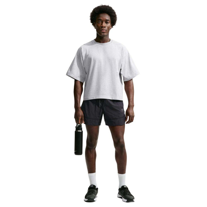 Nike Maglietta Palestra Nac Grigio Uomo