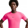 Nike Pro Maglietta Palestra Fuxia Uomo