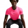 Nike Pro Maglietta Palestra Fuxia Uomo