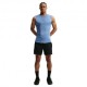 Nike Pro Canotta Palestra Blu Uomo