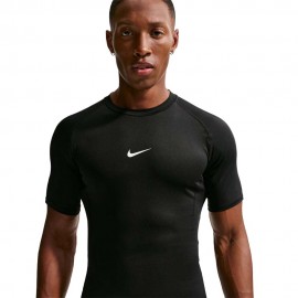 Nike Pro Maglietta Palestra Nero Uomo