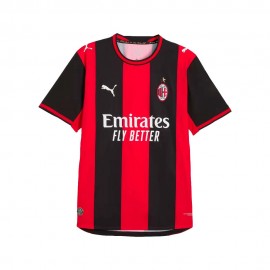 Puma Maglia Calcio Ac Milan Home Authentic 26 27 Nero Rosso Uomo