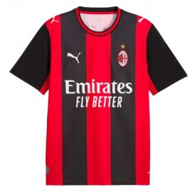 Puma Maglia Calcio Ac Milan Home Replica 26 27 Nero Rosso Uomo