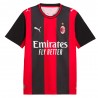 Puma Maglia Calcio Ac Milan Home Replica 26 27 Nero Rosso Uomo