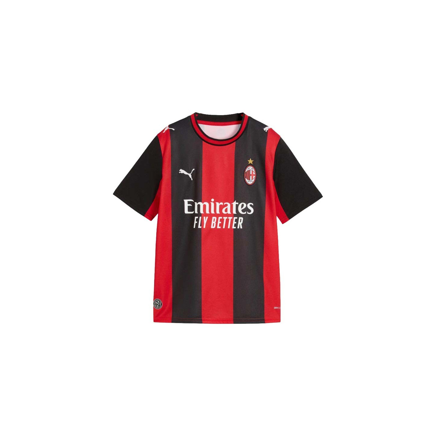 Puma Maglia Calcio Ac Milan Home Replica 26 27 Nero Rosso Bambino 176 cm