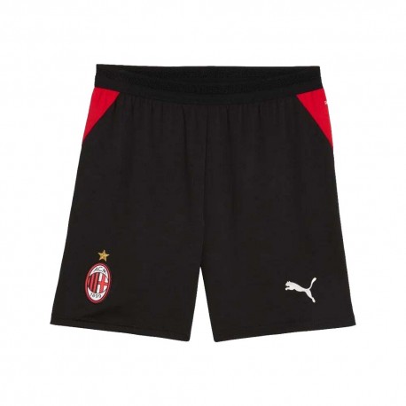 Puma Pantaloncini Calcio Ac Milan Home Replica 26 27 Nero Rosso Uomo