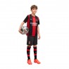 Puma Pantaloncini Calcio Ac Milan Home Replica 26 27 Nero Rosso Bambino